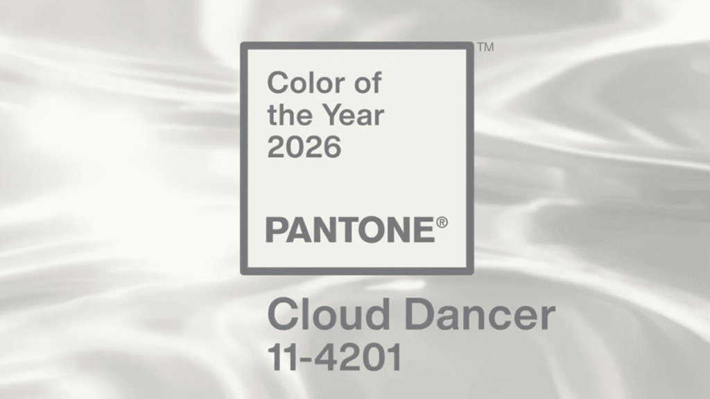 Cor do ano Pantone 2026 e as tendências de Design